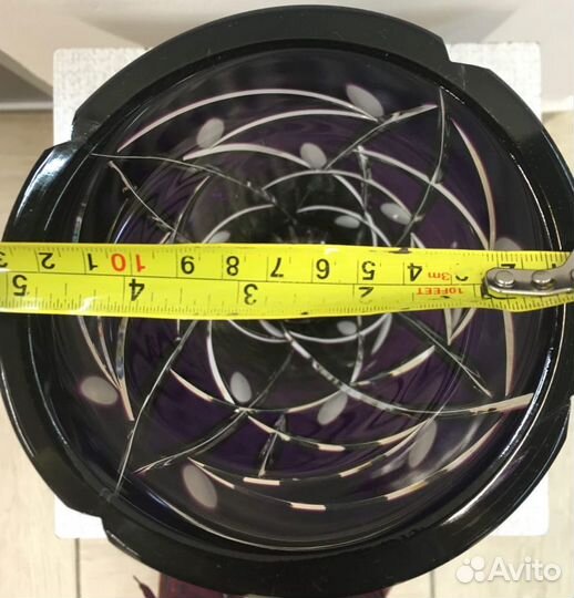 Ваза хрустальная