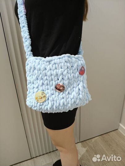 Сумка вязаная ручной работы