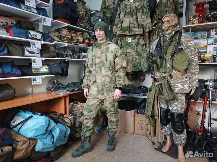 Костюм горка демисезонная мох