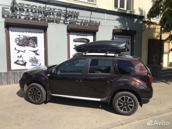Renault Duster автобокс на крышу Lux Irbis