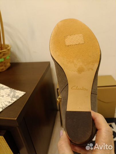 Батильоны деми натуральная замша 39 размер