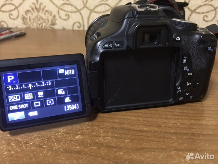 Зеркальный фотоаппарат canon 600d