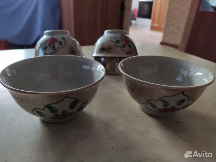 Пиалы и тарелочка