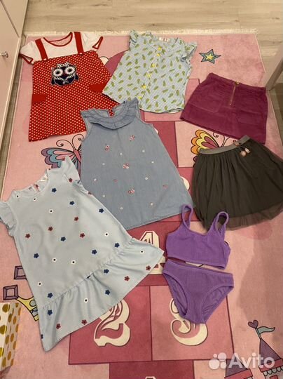 Вещи пакетом на девочку