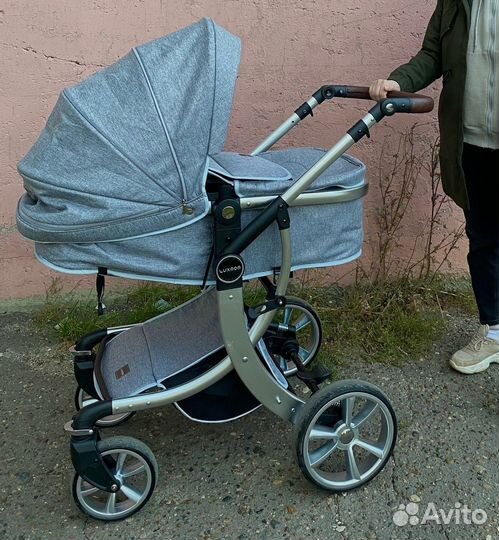 Детская коляска трансформер для новорожденных 2в1