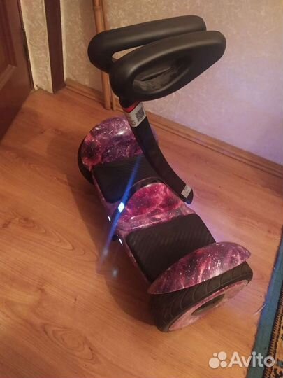 Мини-сигвей Mini Robot Розовый Космос