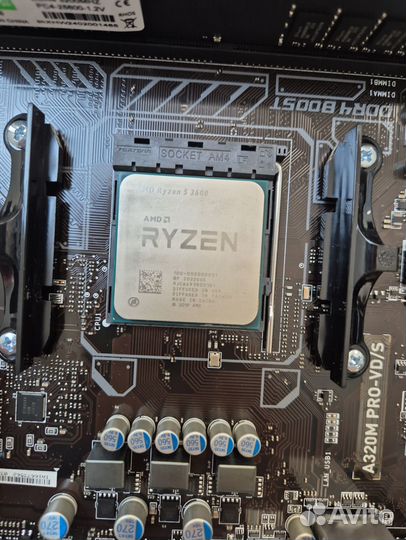 Комплект (связка) Ryzen 5 3600 DDR4 2x8Gb A320M