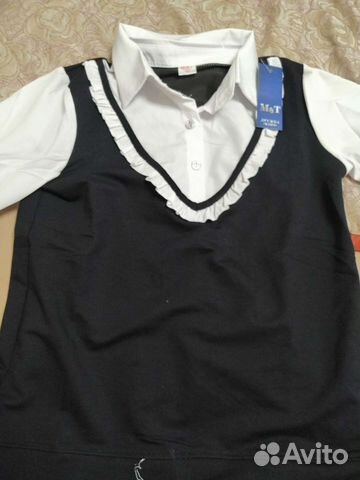 Блузка школьная 158. 44разм