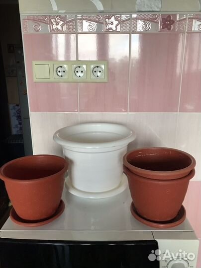 Вазоны для цветов (разные )