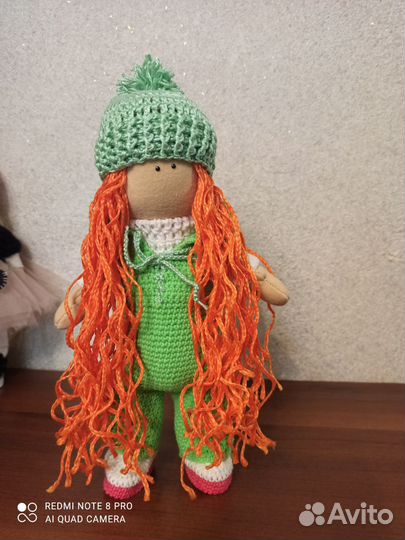 Интерьерная кукла тильда ручной работы