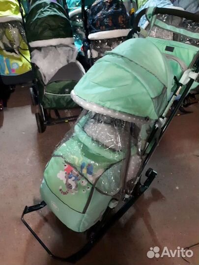 Санки коляска ника
