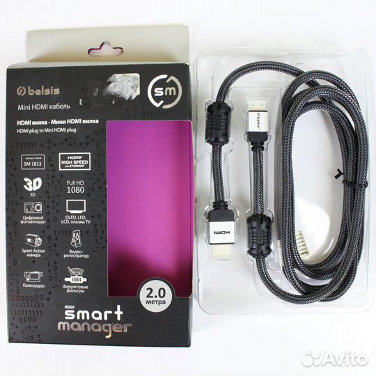 Кабель Belsis hdmi - mini hdmi