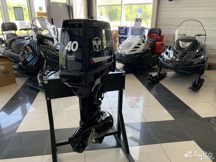 Лодочный мотор Tohatsu M 40 D2 S JET водомет