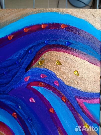 Картина для интерьера. Декоративная работа