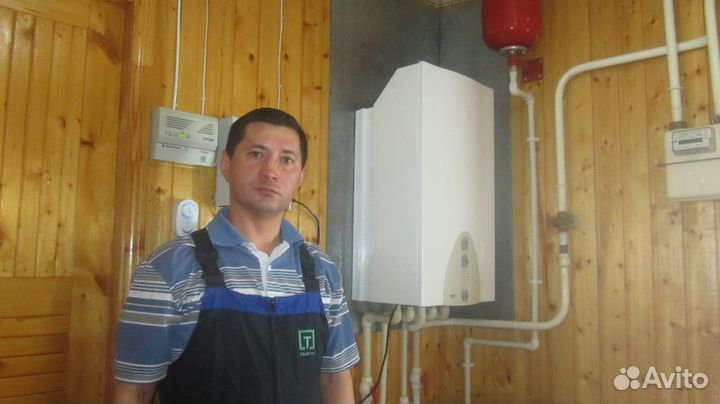 Монтаж отопления и водопровода