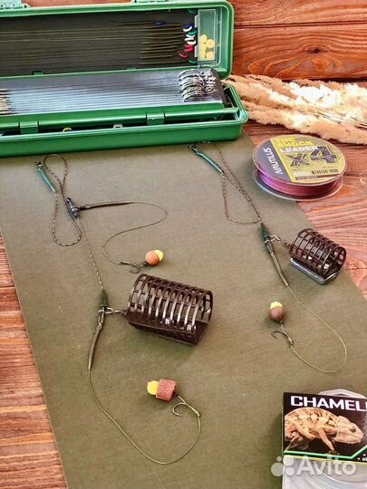 Жмых, бойлы, макушатники, карповые монтажи