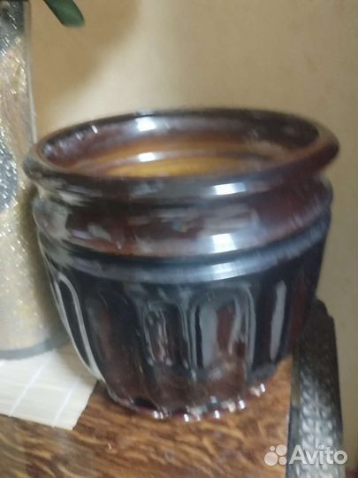 Керамический горшок