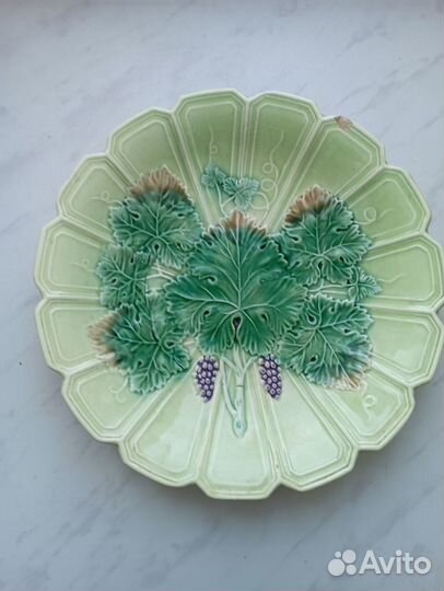 Блюдо старинное Виноградная лоза (Кузнецов)