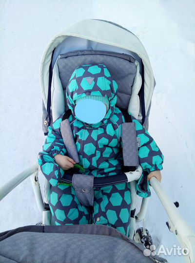 Коляска bebetto torino 2 в 1