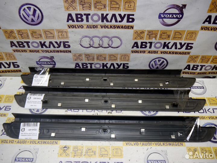 Накладка порога передняя правая Вольво S40 V40