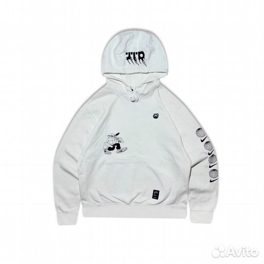 Худи Nike x Lugosis White Hoodie