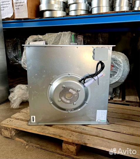 Приточный вентилятор прямоугольный