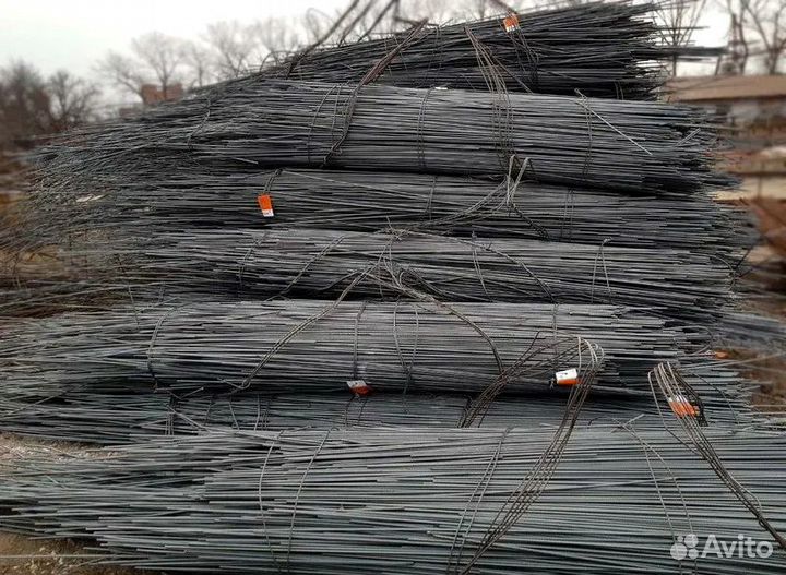 Арматура, профильные трубы. Объём