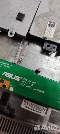 Ноутбук asus X541SA-XX327T на разбор