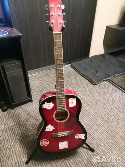 Классическая гитара шестиструнная бу