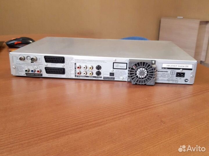 Dvd плеер с жёстким диском 150гб panasonic пишущий
