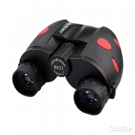 Бинокль детский svbony 8x21 Хэллоуин черный