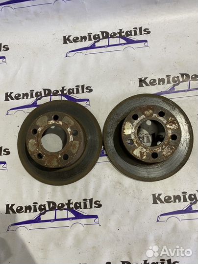 Задние тормозные диски Audi A6C5