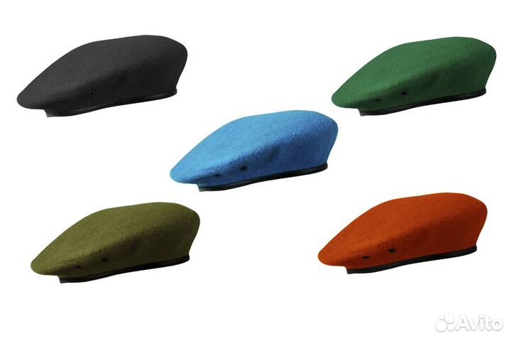 Берет бесшовный в ассортименте