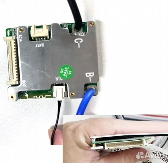 Смарт бмс Bluetooth 13S 14S 30А-90А