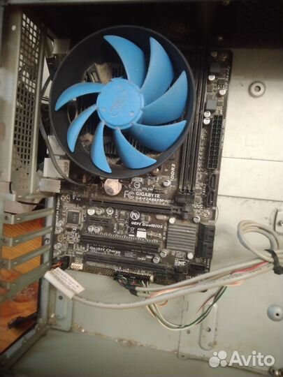 Материнская плата связка с 4 ядерником