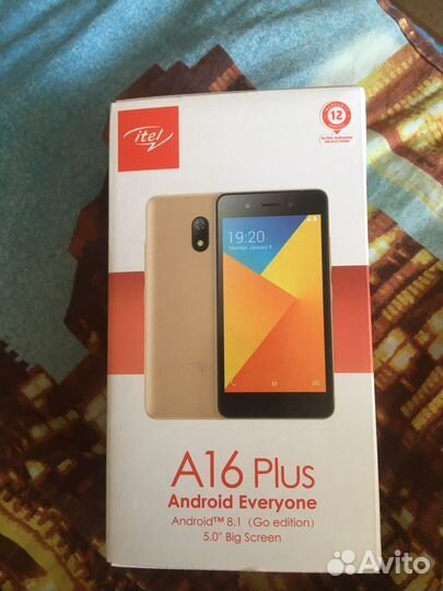 Itel A16 Plus, 8 ГБ