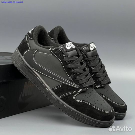 Nike Air Jordan 1 Low & Travis Scott (Арт.92079)