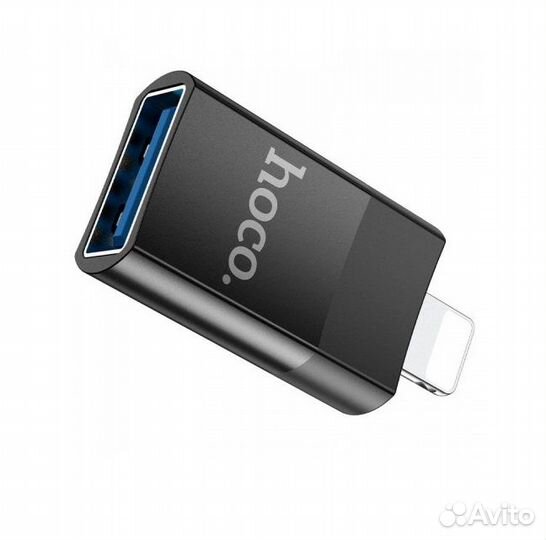 Адаптер-переходник Hoco UA17 USB - Lightning