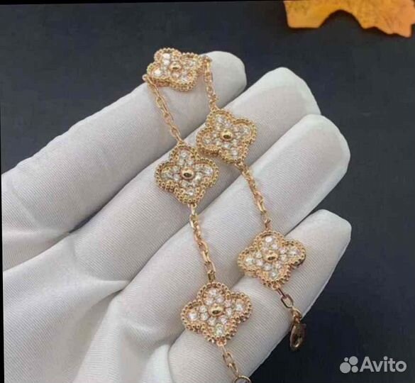 Браслет Van Cleef & Arpels Vintage Alhambra 2.36ct