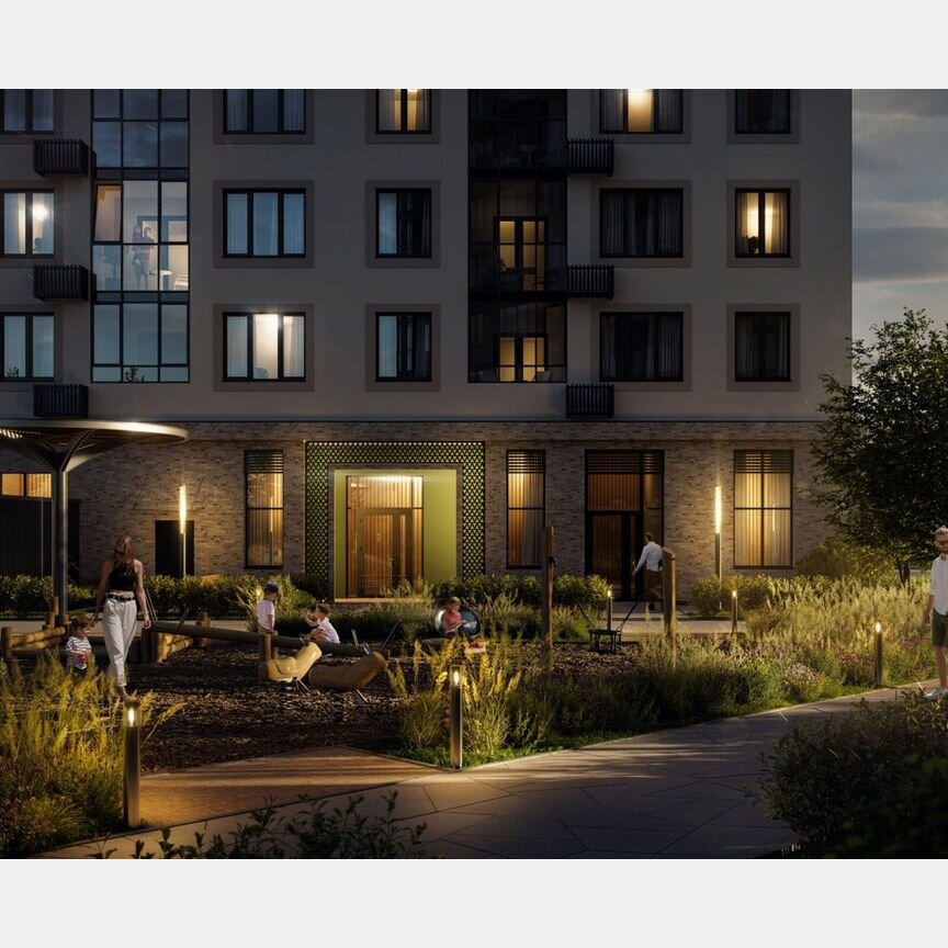 1-к. квартира, 44,8 м², 8/12 эт.