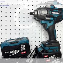 Гайковерт Makita 1000Нм c двумя усиленными АКБ