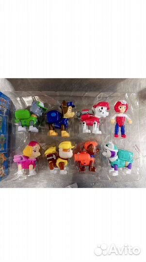 Щенячий патруль набор 7/8 героев с рюкзаками