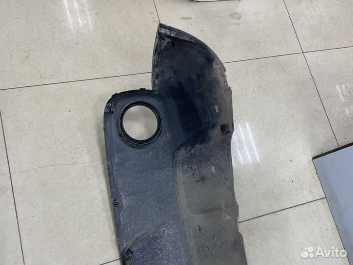 Юбка бампера задняя Kia Soul