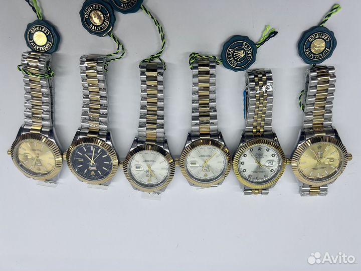 Часы мужские rolex черные