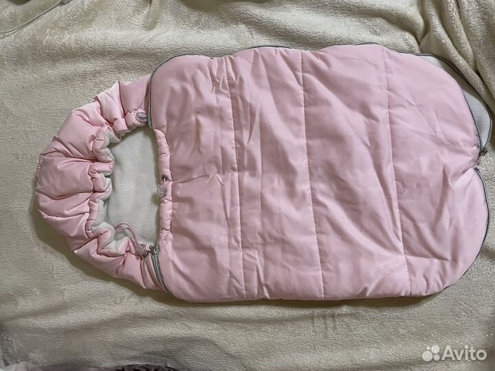 Зимний конверт в коляску