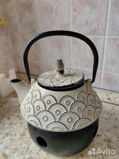 Заварочный чайник чугунный