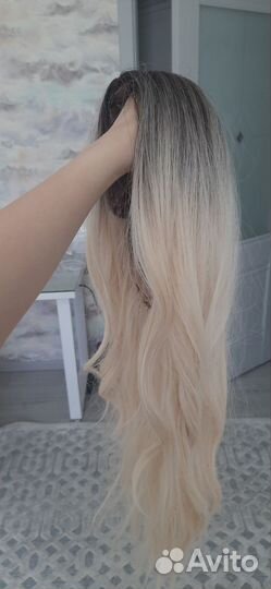 Парик не натуральные волосы