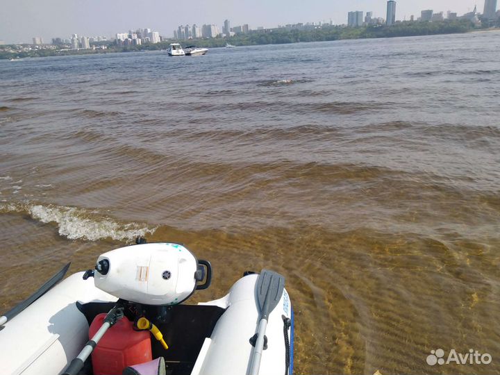 Лодочный мотор 4х тактный бу