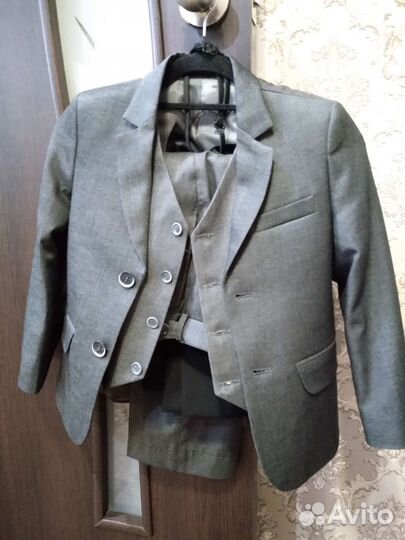 Школьный костюм для мальчика 122