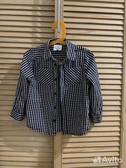 Рубашка для мальчика 104 110